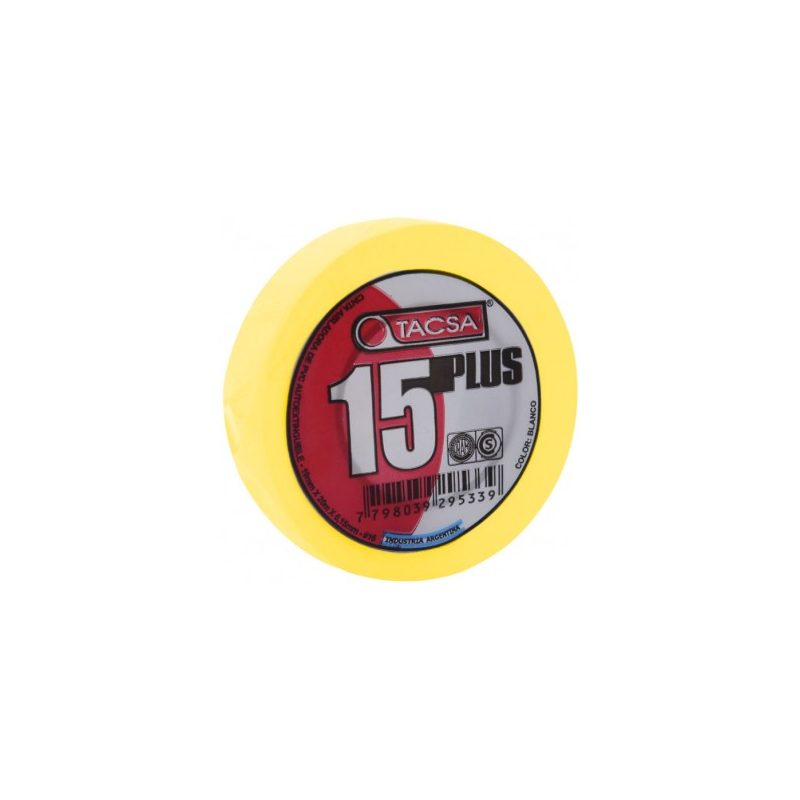 Cinta Aisladora PVC Plus 19MM x 20M Amar TACSA.-100