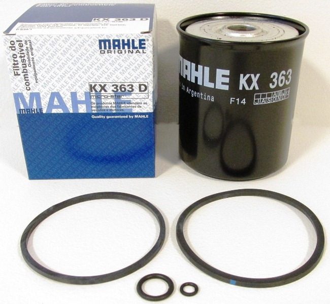 Cartucho filtro de combustible Mahle KX363